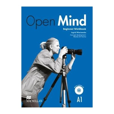 Open Mind Beginner Workbook without key & CD Pack