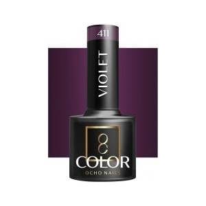 Ochno OCHO NAILS Violet Gel Polish 411 -5 g