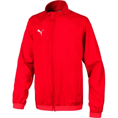 Puma Liga Sideline Jacket Jr červená
