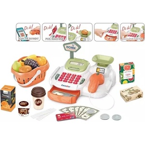 Man Yuk Toys Касов апарат комплект с продукти - 36 части (668-118)