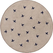 Tapis Petit Jort Cream modrý