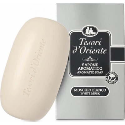 Tesori d'Oriente parfémované toaletní mýdlo Muschio Bianco 150 g