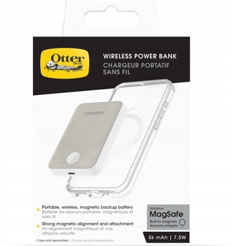 OtterBox Безжична магнитна Power Bank 5000mAh бяла (78-81463)