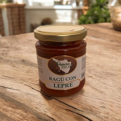 Salumeria Toscana Omáčka so zajačím mäsom 180g