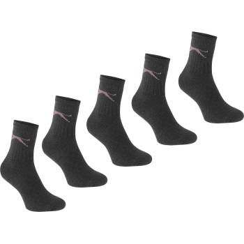 Slazenger Дамски чорапи Slazenger 5 Pack Crew Socks Ladies - Dark Asst