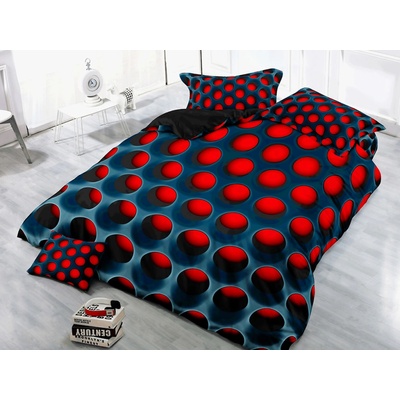 Xpose 3D obliečky Dots 140x200 70x90