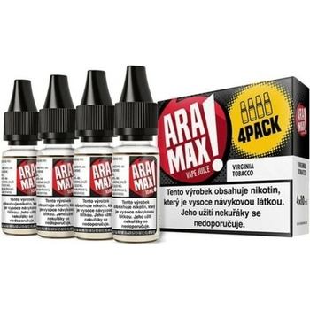 Aramax 4Pack Virginia Tobacco 4 x 10 ml 3 mg