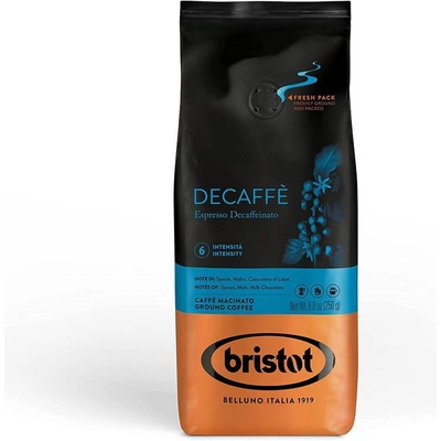 Bristot Decaffe bezkofeinová mletá 250 g