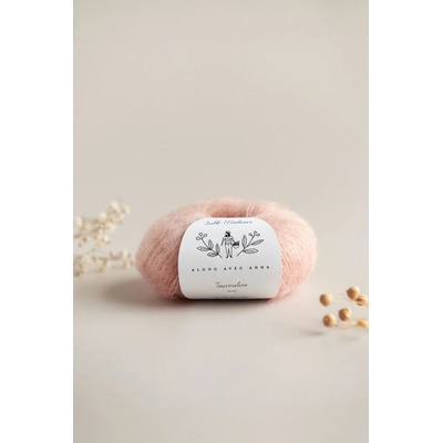 Příze Along avec Anna Silk Mohair Tourmaline 25 g