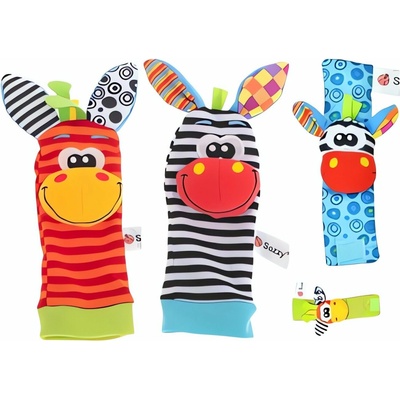 PLAYGRO Chrastící ponožky a náramky – Sleviste.cz