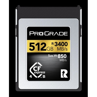 ProGrade Digital CFexpress™ Type B Gold 512GB PGCFX512GATNA