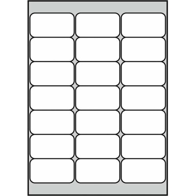 Etikety univerzálne 63,5x38,1mm Agipa A4 100 hárkov