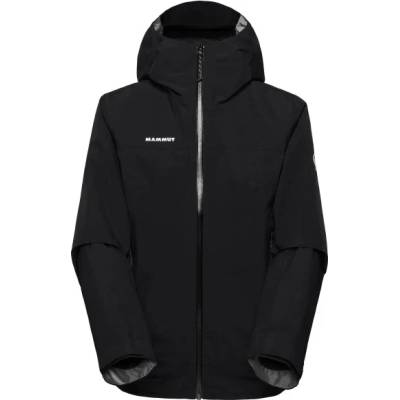 Mammut Дамско водоустойчиво яке Mammut Women's Crag Hardshell Hooded Jacket Waterproof jacket - Black - размер XXL (102-5105-0216)