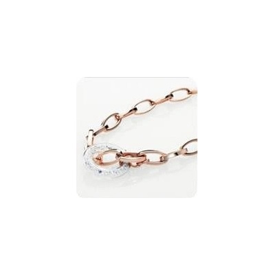 Náhrdelník STORM Crysta Loop Necklace Rose Gold 9980606/RG