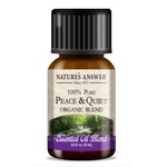 Nature's Answer Peace and Quiet Blend, Essential Oil, Peace and Quiet, етерично масло, ОРГАНИЧНО, 15 ml