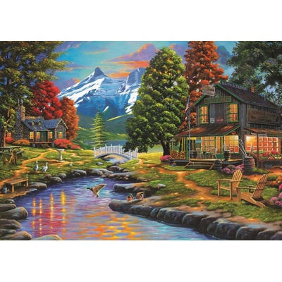 Art Puzzle - Puzzle Two Sides and Forest - 2 000 piese