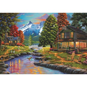 Art Puzzle - Puzzle Two Sides and Forest - 2 000 piese