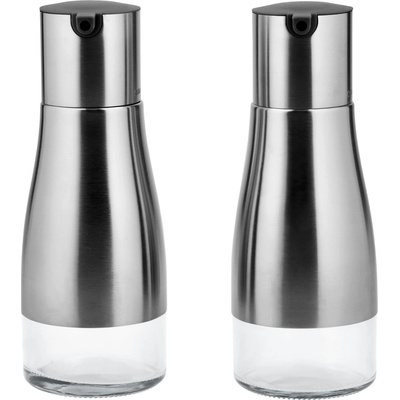 SILVERCREST Sada mlýnků na sůl a pepř / Sada na ocet a olej / Struhadlo (sada na ocet a olej, 2dílná) – Zboží Dáma