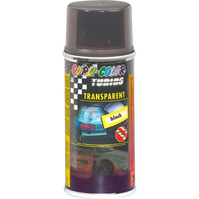 DUPLI COLOR transparentný sprej na zadné svetlá farba čierna 150ml