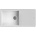 Teka STONE 60 L-TG Гранитна мивка за вграждане бяла (STONE60L-Twh)