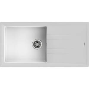 Teka STONE 60 L-TG Гранитна мивка за вграждане бяла (STONE60L-Twh) Мивка за вграждане