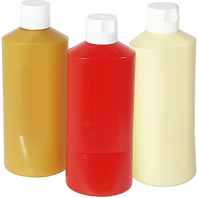 CONTACTO Dávkovač na omáčky z polyethylénu, 0,6 l, červený | CONTACTO, 1465/065
