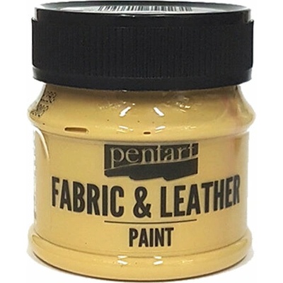 Farba na kožu a textil PENTART 50 ml béžová