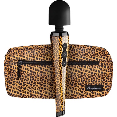 Panthra Shaka Wand dobíjací masážny leopardia čierna