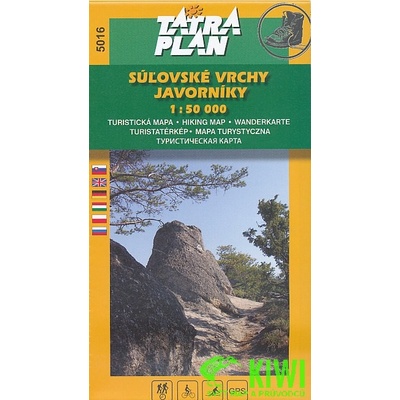 Súľovské vrchy Javorníky 1:50 00