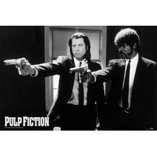 Plagát Pulp Fiction - Guns B&W (16)