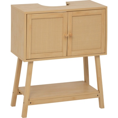 5five Simply Smart Skříňka pod umyvadlo CANE s výpletem, 70 cm béžová