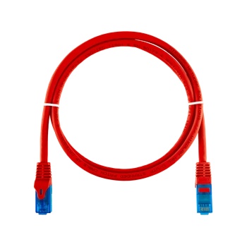NIKOMAX Patch кабел UTP CAT6 LSOH, серия Essential, 3 м, червен NMC-PC4UE55B-ES-030-C-RD (NMC-PC4UE55B-ES-030-C-RD)