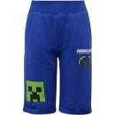 Šortky bermudy Minecraft modré