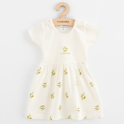 Dojčenské šaty s krátkym rukávom New Baby Olivy