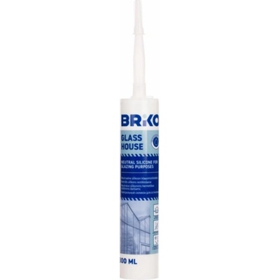 Tmel BRIKO GLASS HOUSE, 300 ml, transparentní