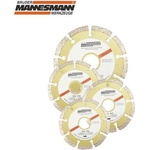 Brüder Mannesmann Сегментиран диамантен диск за бетон и др. 110 мм / mannesmann 1245-110 / (m 1245-110)