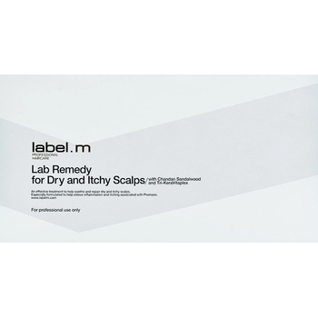 label.m Therapy Lab Remedy Treatments for Dry & Itchy Scalp Hair 24 x 10 ml