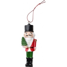 Mondex Since 1986 Vánoční závěsná figurka SANTA LILA 10,5 cm vícebarevná