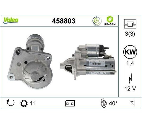 Startér VALEO 458803