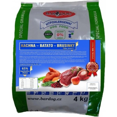 Bardog Kačica Batáty Brusnice 4 kg