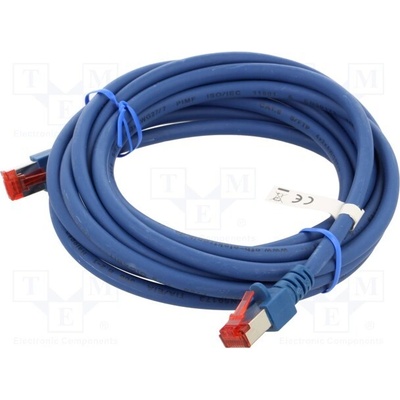 HELU 803002 Patch S/FTP Kat: 6 RJ45 vidlice z obou stran lanko