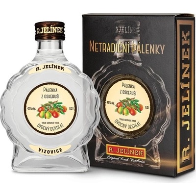 Rudolf Jelínek Oskerušovice budík 42% 0,7 l (holá láhev)