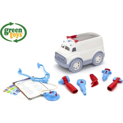 Green Toys Záchranka s lekárskym vybavením