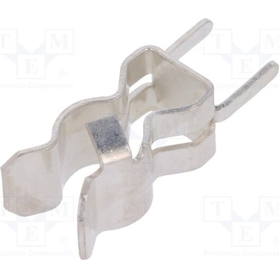 SCHURTER 0751.0062 Montážní držáky; THT; 5x20mm; 6,3A; Rozteč: 5mm; Povrch: pocínovaný