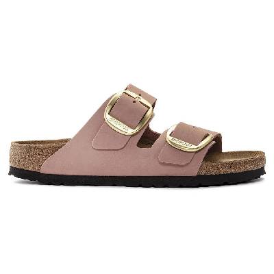 Сандали Birkenstock Arizona Big Buckle Nubuck Leather sandals - Brown (Old Rose)