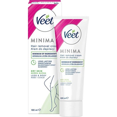 Veet Minima Depilační krém pro citlivou pokožku 100 ml – Zboží Dáma