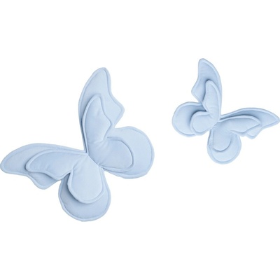 Ellis Design dekorační polštářky na zeď motýli modrá – Zboží Dáma