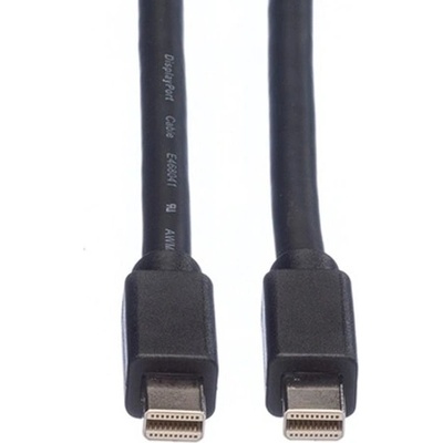 Roline Кабел Roline 11.04. 5640, от Mini DisplayPort(м) към Mini DisplayPort(м), 2m, черен