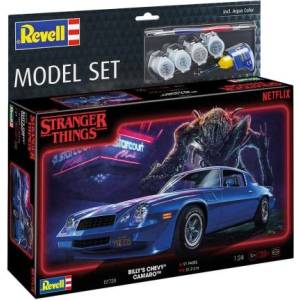 Revell ModelSet STRANGER THINGS auto 67728 - Chevy Camaro Z/28 (1: 24)