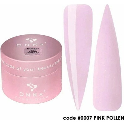 DNKa Builder gél Pink Pollen 0007 30 ml